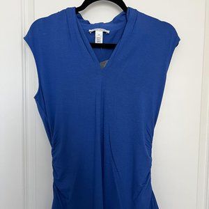 White House Black Market Blue Top Size M